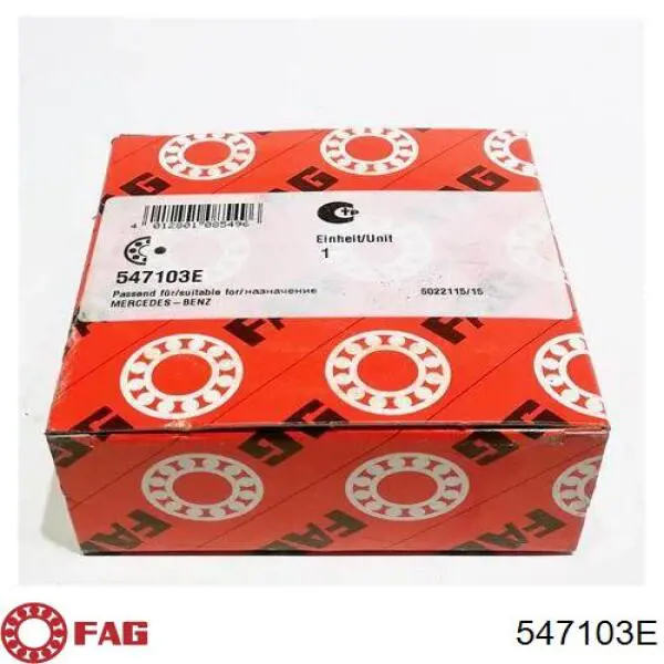 Подшипники задней ступицы FAG 547103E цена, от 24.90 USD