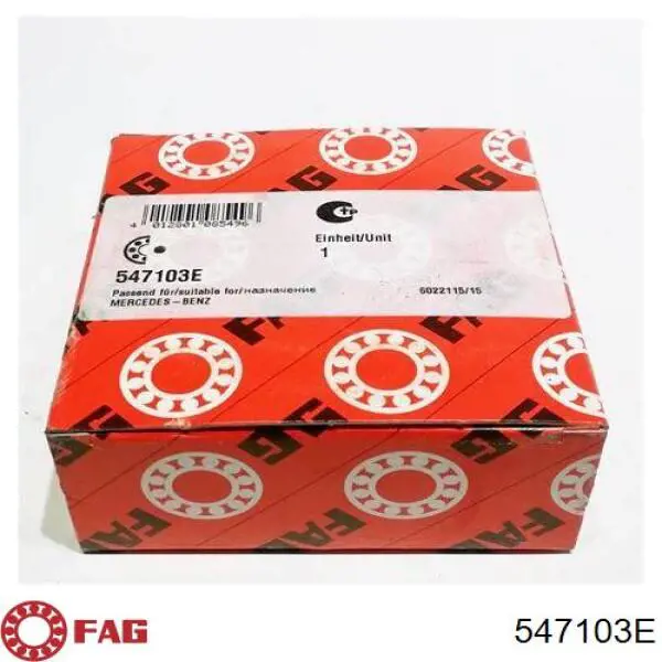 Купить 547103E FAG Подшипник задней ступицы