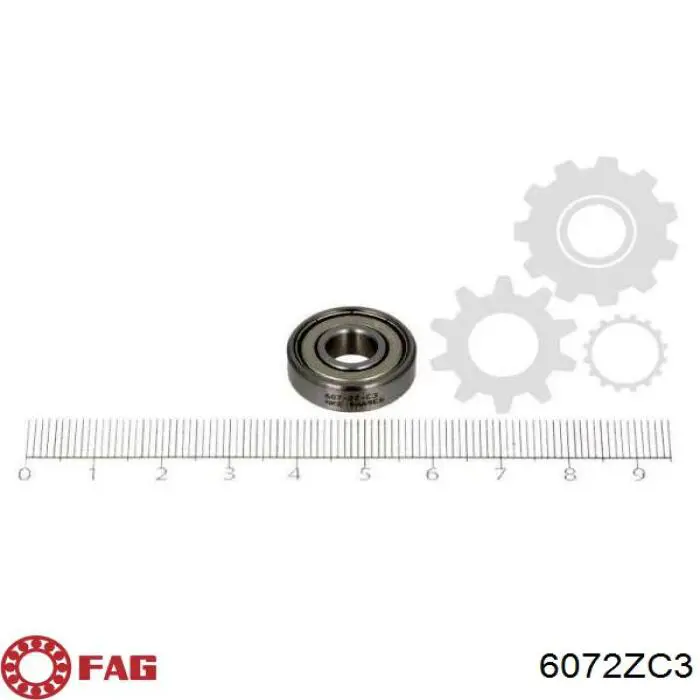 Подшипники генератора 6072RS Koyo