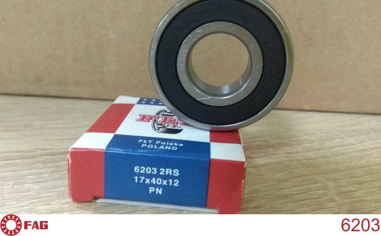 Подшипники генератора 6203 FAG