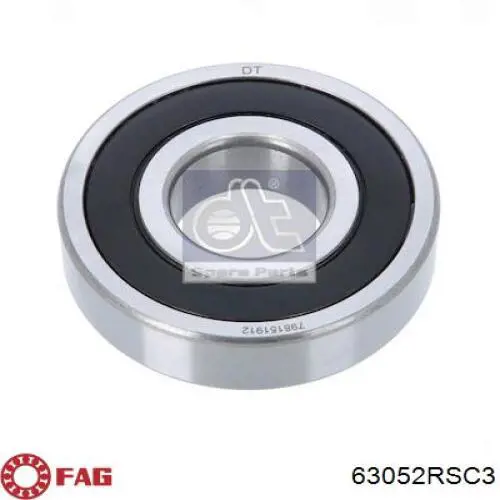 63052RSC3 FAG Опорный подшипник первичного вала КПП (центрирующий подшипник маховика)