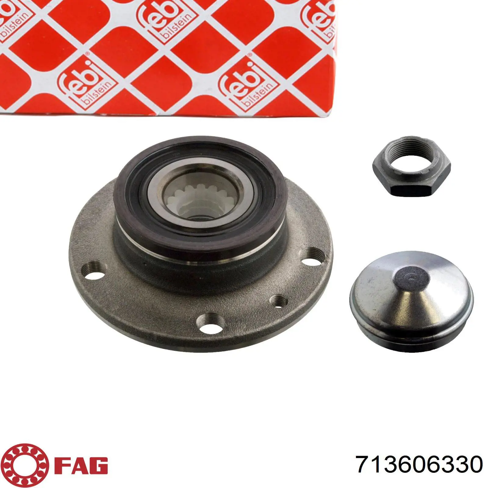Ступицы задних колес Febi 103779 цена, от 56.47 USD