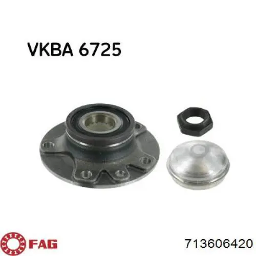 Ступицы задних колес Dayco KWD1267 цена, от 48.45 USD