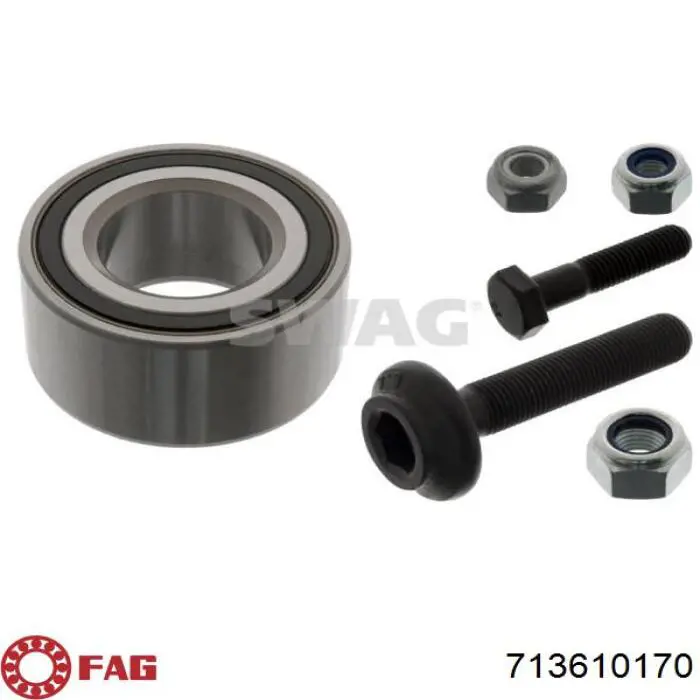Ступичный подшипник передний VAG 8D0407625
