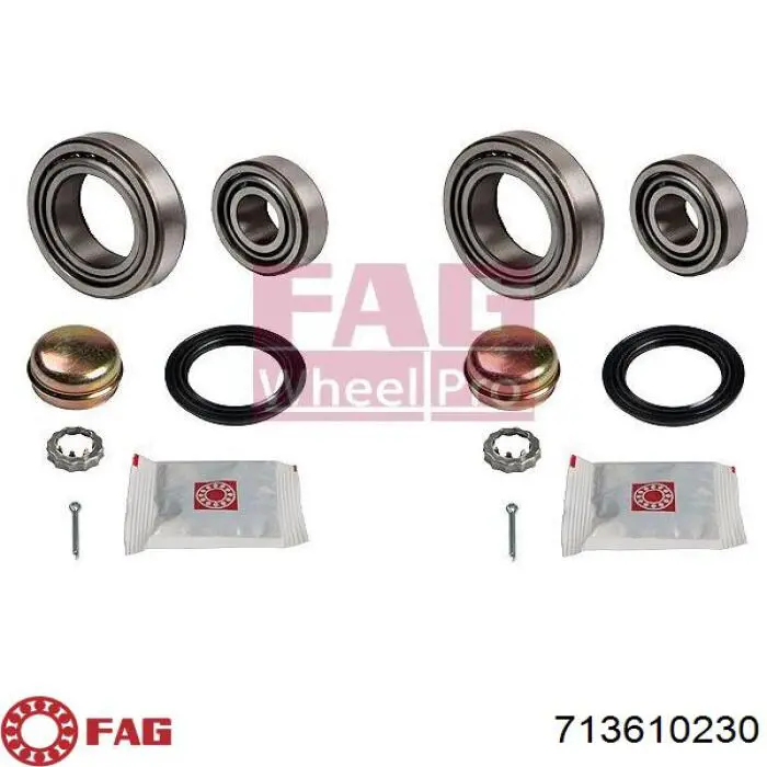 Подшипники задней ступицы FAG 713610230 цена, от 9.63 USD