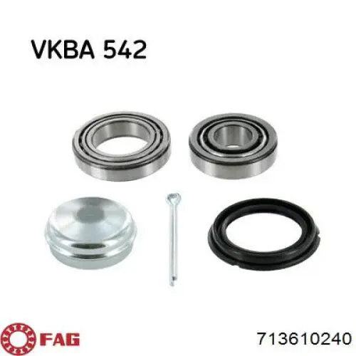 Подшипники задней ступицы FAG 713610240 цена, от 11.56 USD