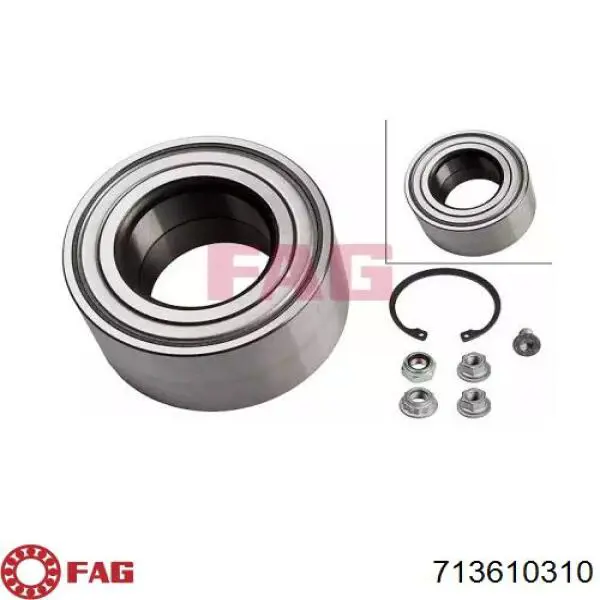 Ступичный подшипник передний FAG 713610310