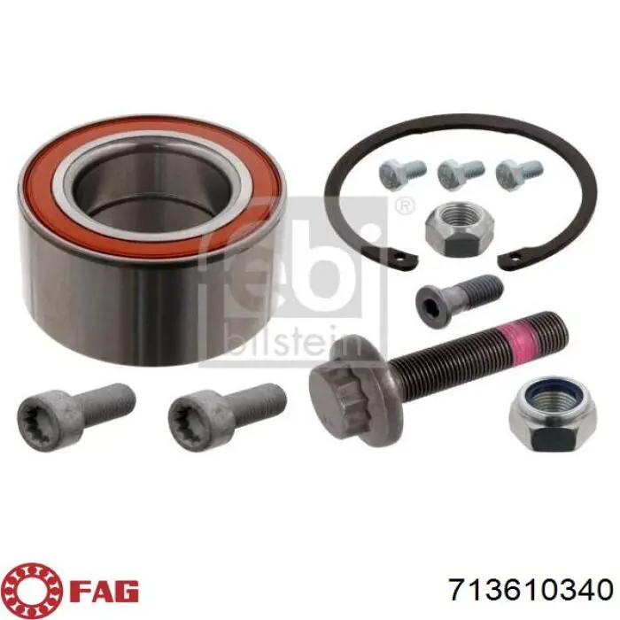 Купить 713610340 FAG Подшипник передней ступицы
