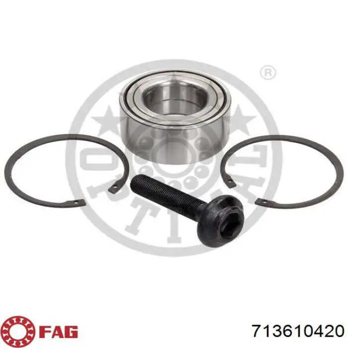 Подшипник ступицы передней/задней FAG 713610420