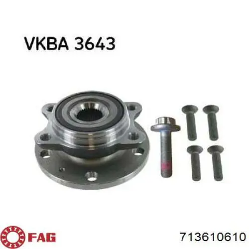 Купить 713610610 FAG Ступица переднего колеса