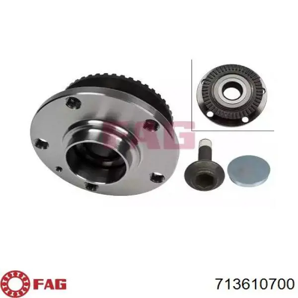 Ступицы задних колес FAG 713610700 цена, от 77.43 USD