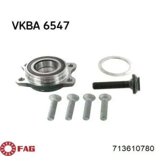 Купить 713610780 FAG Подшипник ступицы передней/задней