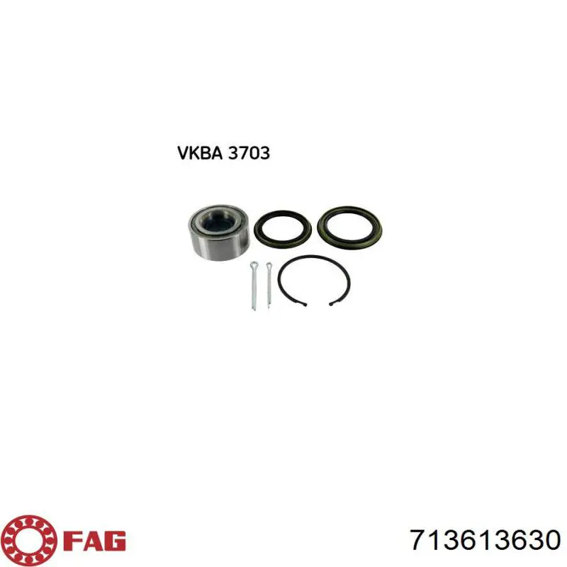 713613630 FAG Подшипник ступицы передней