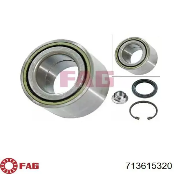 Подшипники задней ступицы FAG 713615320 цена, от 44.34 USD