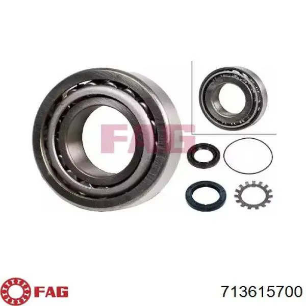 Подшипники задней ступицы FAG 713615700 цена, от 27.27 USD