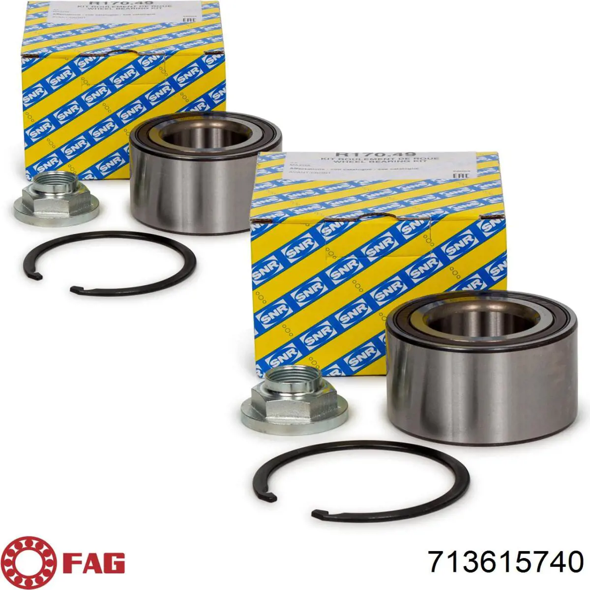 Купить 713615740 FAG Подшипник передней ступицы