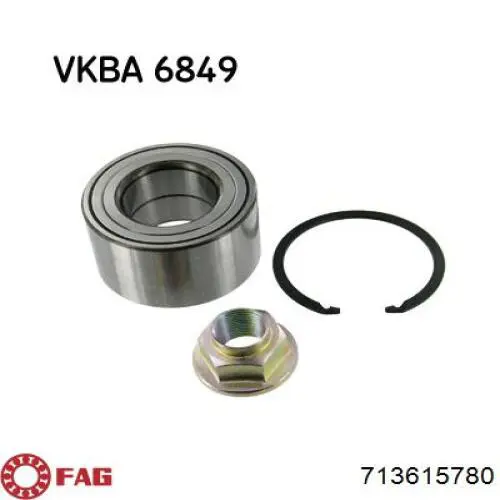 Подшипник ступицы 713615780 FAG