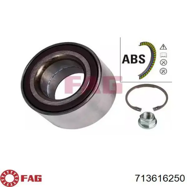 R17907 SNR Подшипник ступицы передней