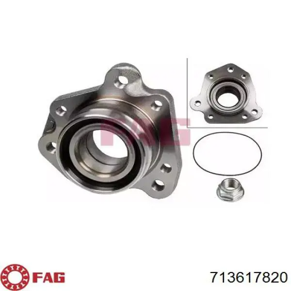 Задний подшипник FAG 713617820