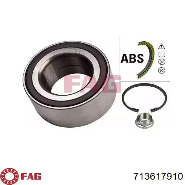Купить 713617910 FAG Подшипник задней ступицы