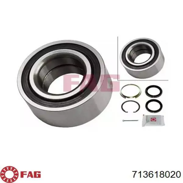 Ступичный подшипник передний FAG 713618020