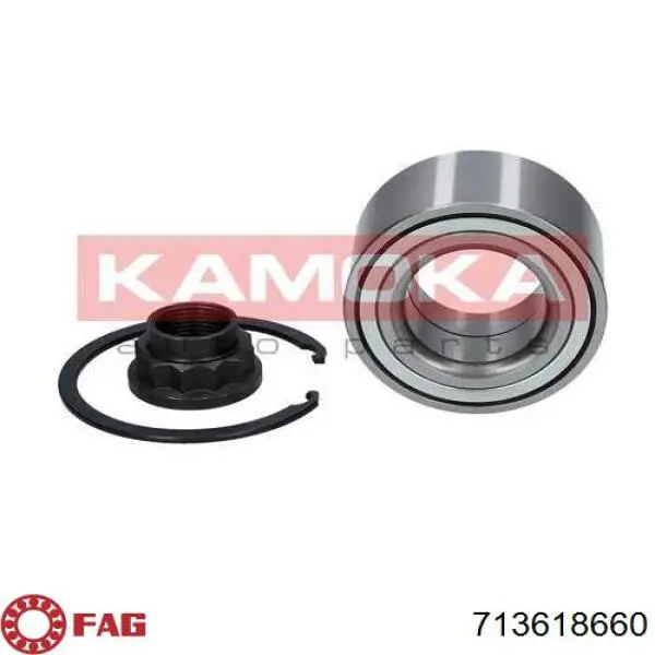 Комплект подшипника ступицы колеса FAG 713618660 цена, от 23.86 USD