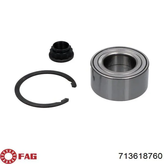 Комплект подшипника ступицы колеса FAG 713618760 цена, от 19.22 USD