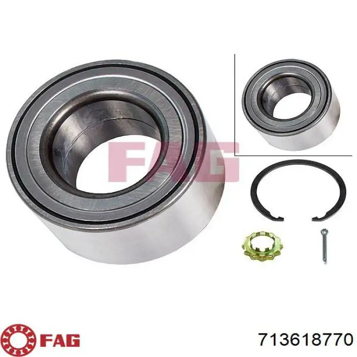 Купить 713618770 FAG Подшипник передней ступицы