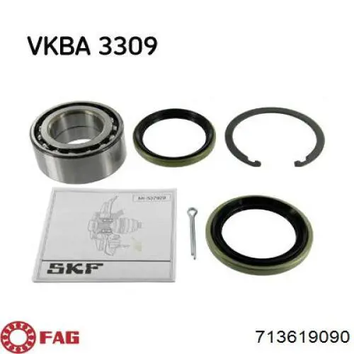 Купить 713619090 FAG Подшипник передней ступицы