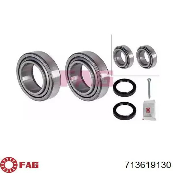 Ступичный подшипник передний FAG 713619130