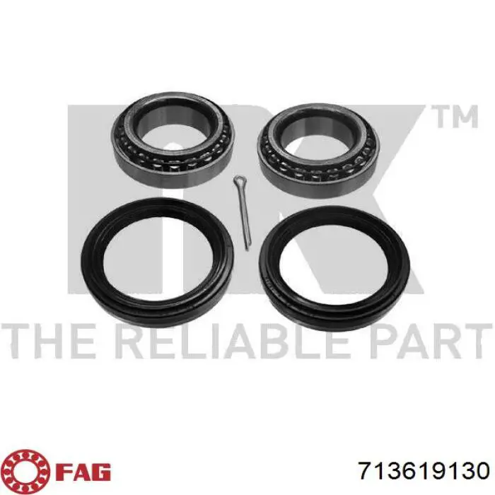 Комплект подшипника ступицы колеса FAG 713619130 цена, от 12.67 USD