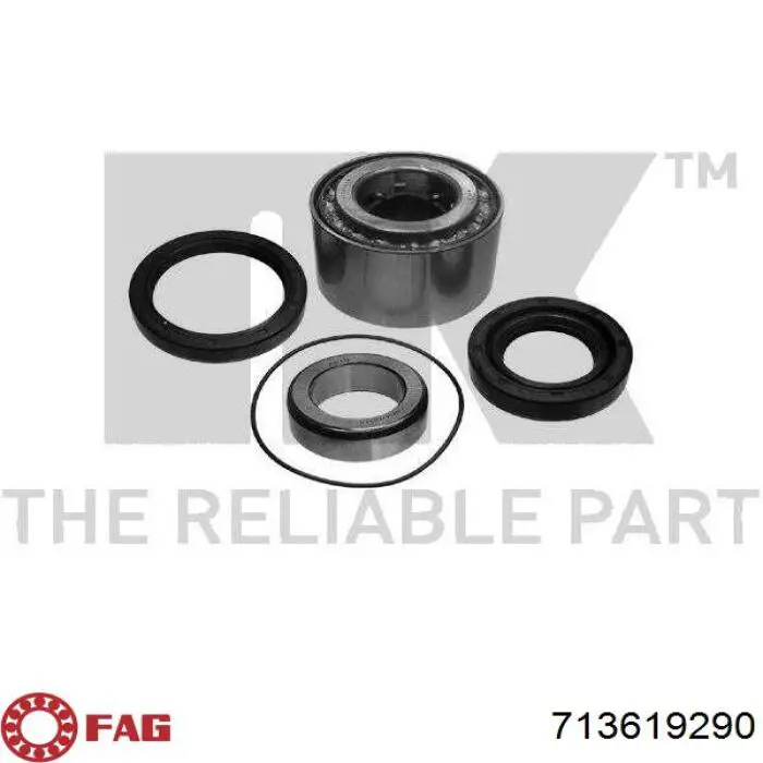Подшипники задней ступицы FAG 713619290 цена, от 35.09 USD