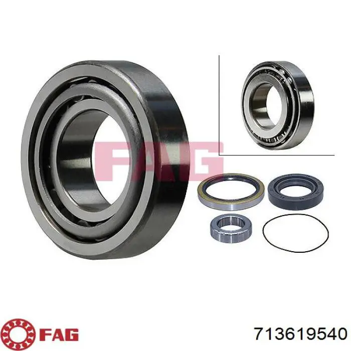 Подшипник задней ступицы Q1270794 Q-fix