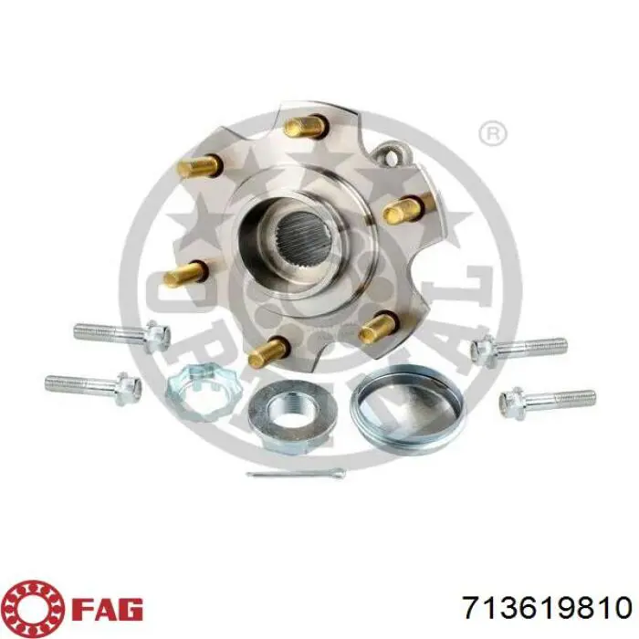 Купить 713619810 FAG Задняя шпиндель