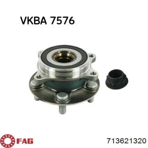 Купить 513287 Moog Ступица переднего колеса