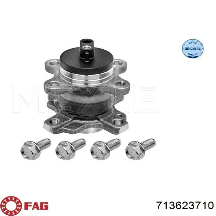 Ступица заднего колеса Nipparts N4718037