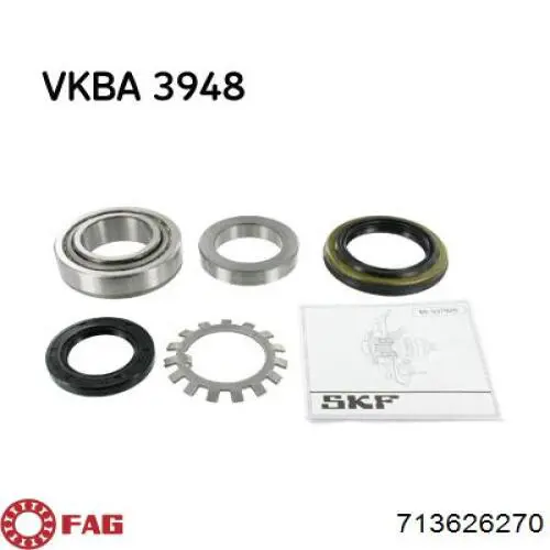 Подшипники задней ступицы FAG 713626270 цена, от 53.16 USD