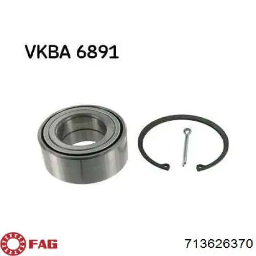 Купить 713626370 FAG Подшипник передней ступицы