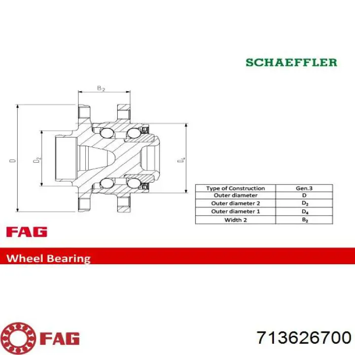 Купить KWD1189 Dayco Задняя шпиндель