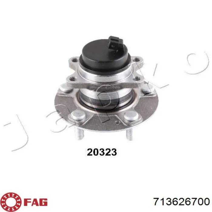 Задняя ступица KWD1189 Dayco