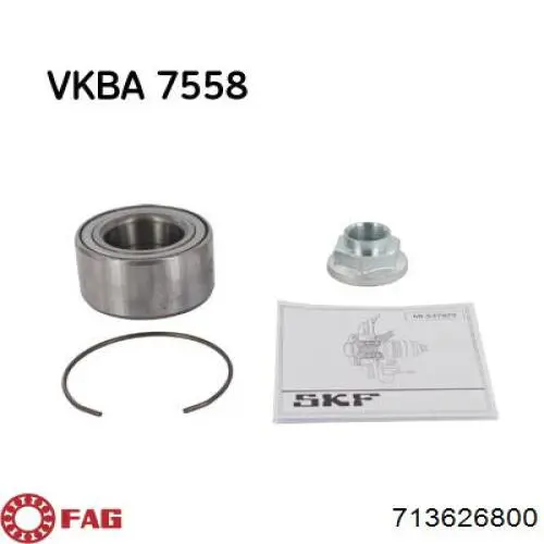Купить 713626800 FAG Подшипник передней ступицы
