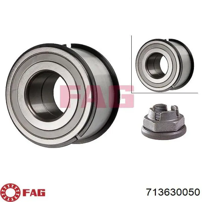 Ступичный подшипник передний Renault (RVI) 7701205780