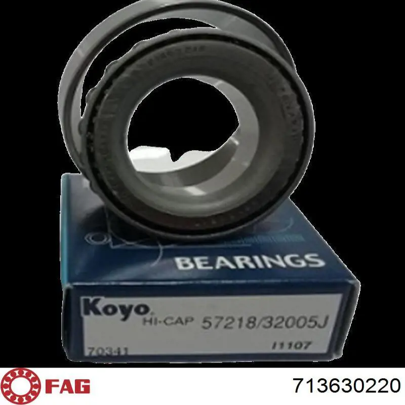 Подшипник задней ступицы R15506 SNR