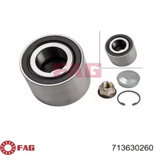 Подшипник задней ступицы FC12180S04 SNR