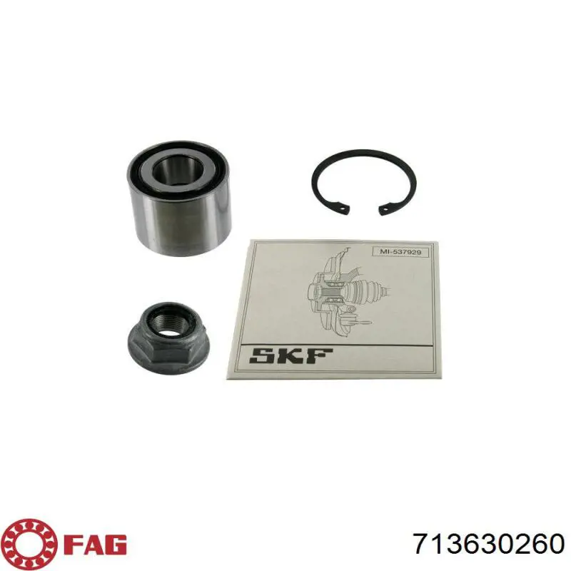 Купить R15517 SNR Подшипник задней ступицы