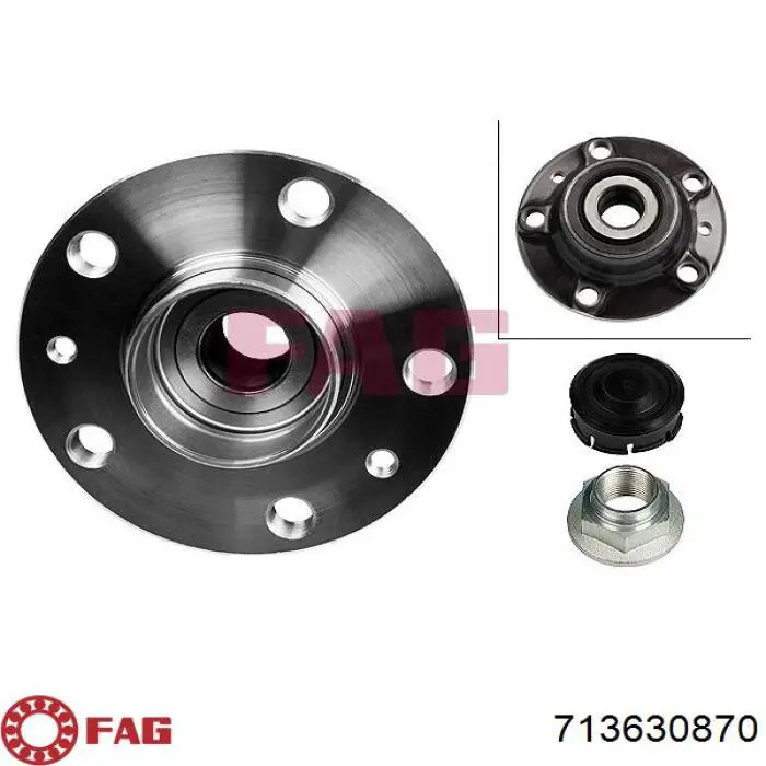 Ступицы задних колес Renault (RVI) 8660001829 цена, от 84.86 USD