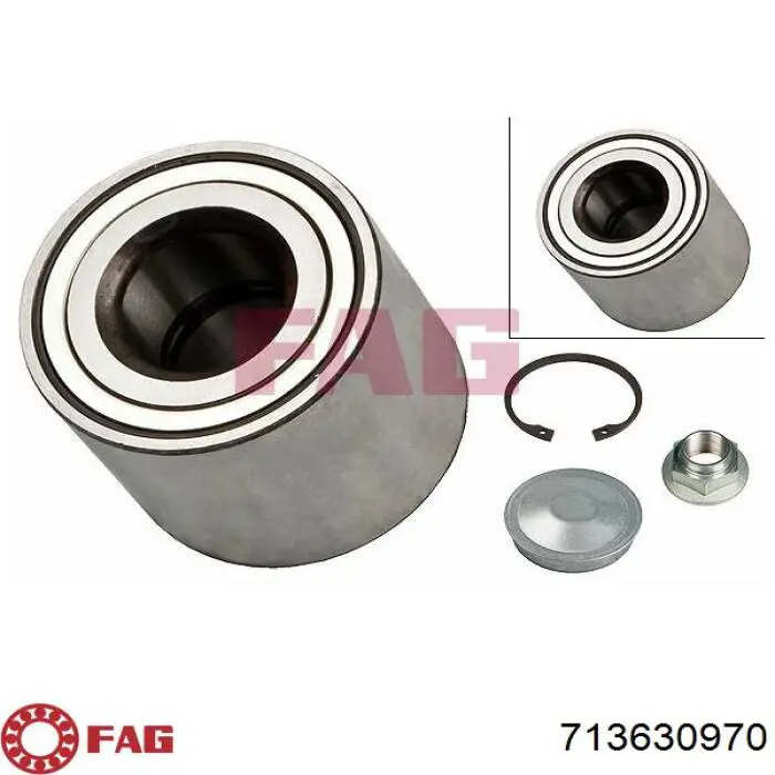 Подшипник задней ступицы 713630970 FAG