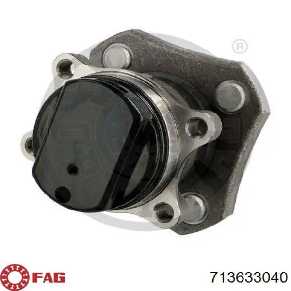 Ступица заднего колеса GSP 9400177