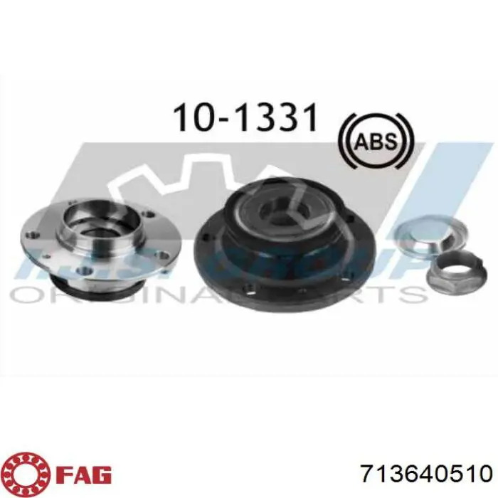 Ступица заднего колеса FAG 713640510