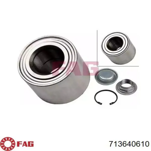 Подшипник задней ступицы KH10040 NSK